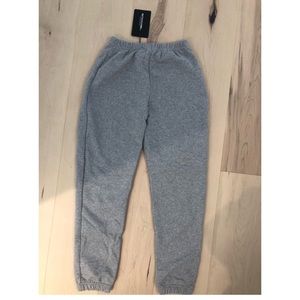 Pretty Little Thing Grey jogger sweatpants